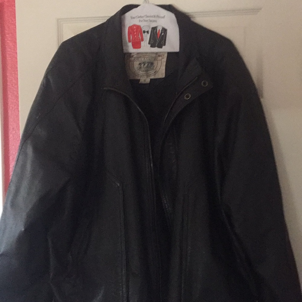 Leather jacket